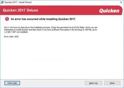 quicken for mac 2017 bills download